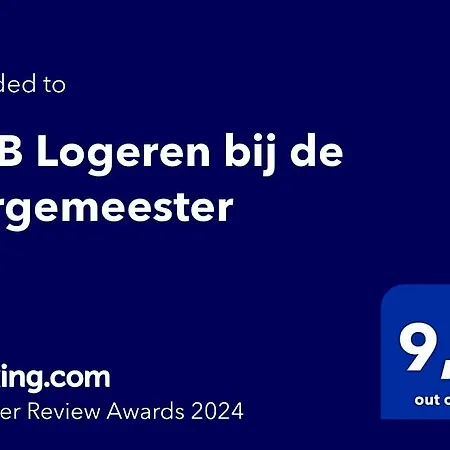 Logeren Bij De Burgemeester Frühstückspension 4*